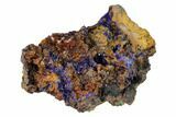 Azurite Crystal Cluster - Morocco #160316-1